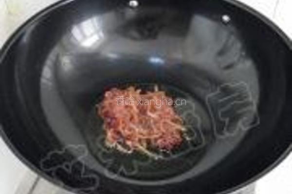 苤蓝肉丝的做法图解7