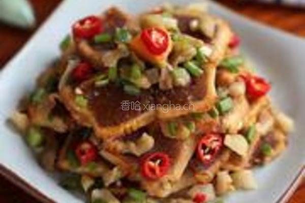 榨菜凉拌月饼的做法图解6