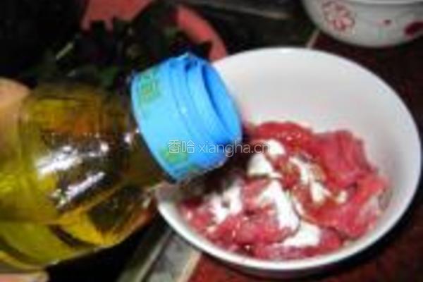 牛肉炒韭苔的做法图解4