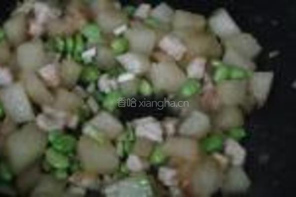 毛豆烧冬瓜的做法图解12