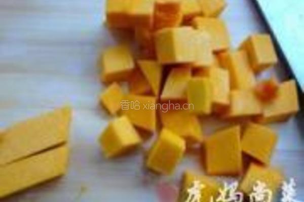 紫菜虾皮南瓜汤的做法图解2