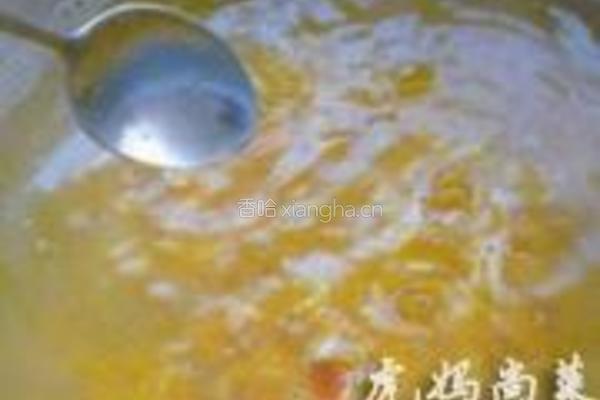 紫菜虾皮南瓜汤的做法图解4