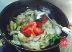 鲜蘑圆白菜的做法图解8