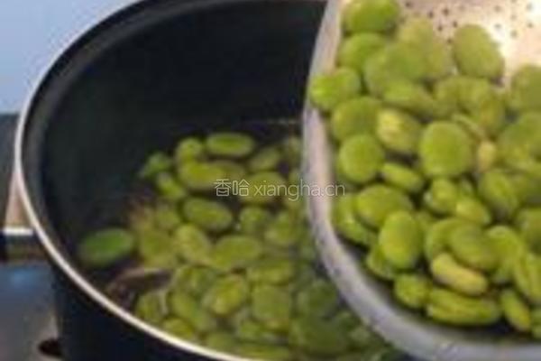 草药蚕豆的做法图解3