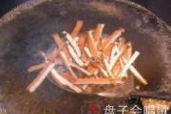 凉拌香干马兰头的做法图解3