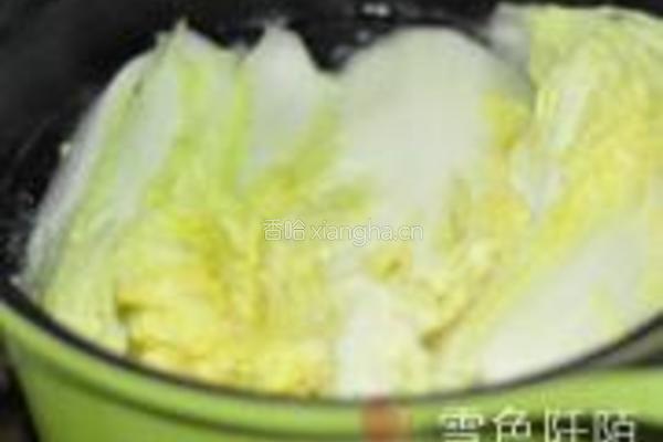 肉末蚝汁娃娃菜的做法图解3