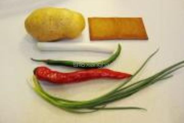 土豆丝炒豆腐干的做法图解1