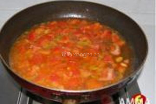 番茄鸡蛋拌面的做法图解6