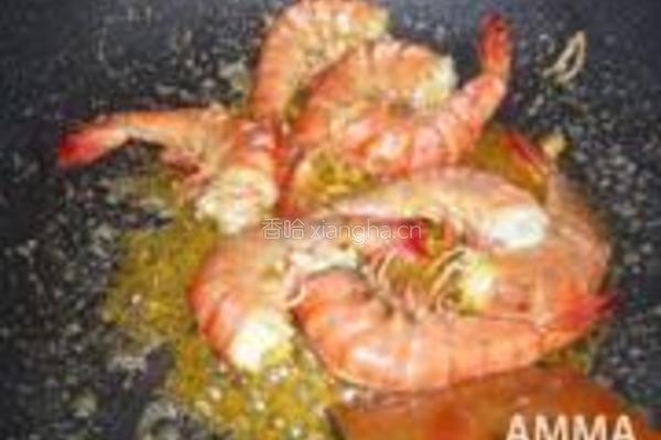 爆炒青虾的做法图解4