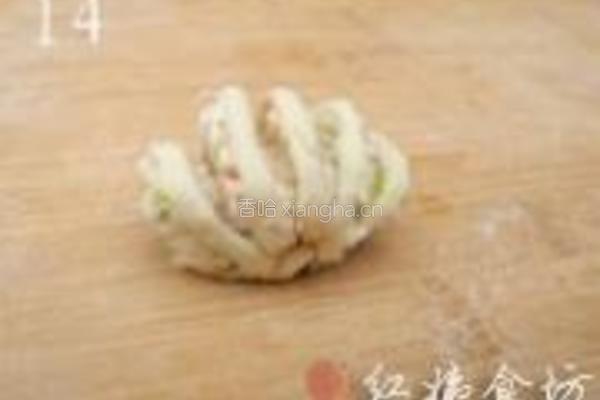 千丝花卷的做法图解14