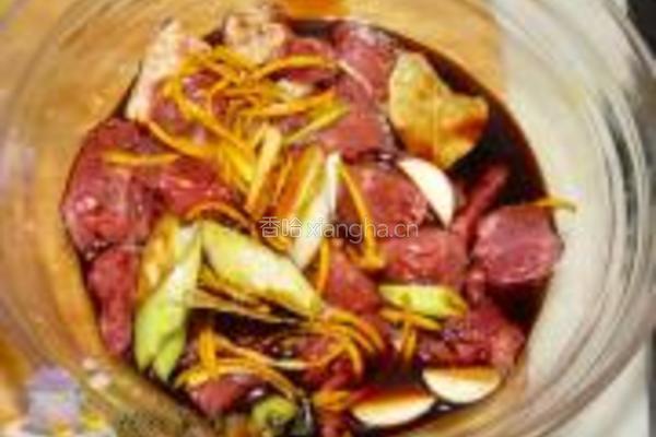 橙香牛肉粽的做法图解5