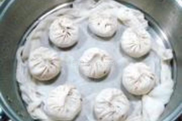 酱肉泡菜包的做法图解15