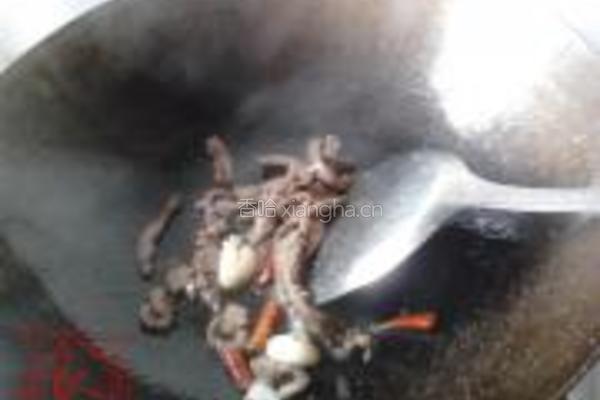 玉米笋炒猪心的做法图解7