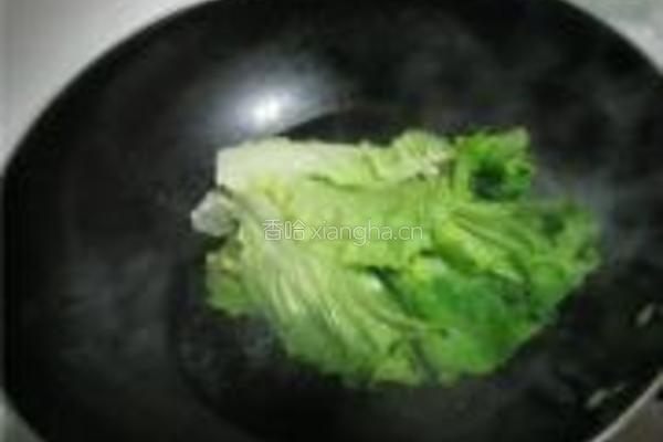 蒜茸蚝油炝生菜的做法图解3
