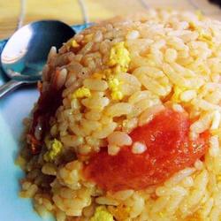 蕃茄蛋炒饭的做法[图]