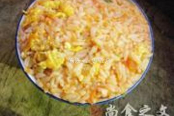 蕃茄蛋炒饭的做法图解9