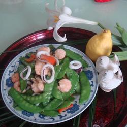 扁豆炒双鲜的做法[图]