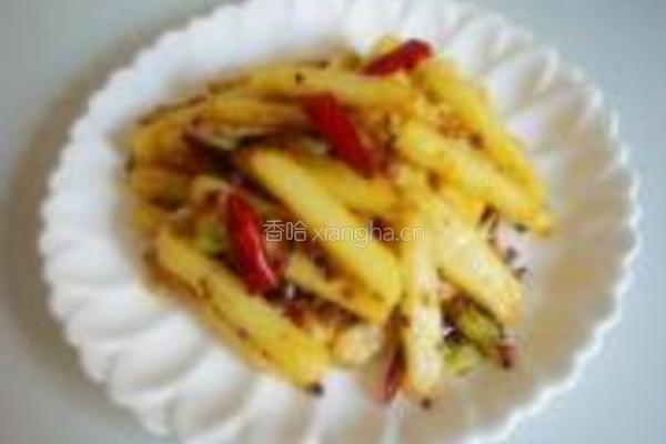 干煸土豆条的做法图解13