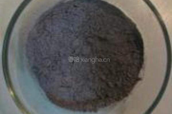 香甜紫米红豆饼的做法图解4
