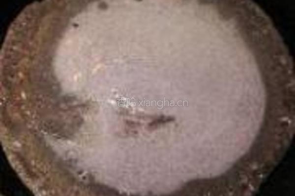 香甜紫米红豆饼的做法图解6