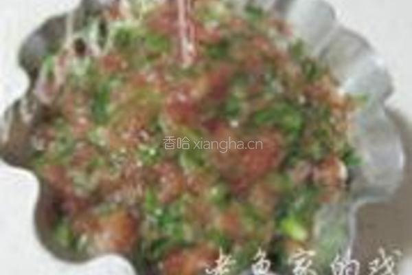茴香羊肉饼的做法图解8
