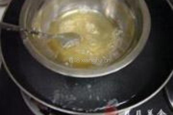 哈密瓜慕斯蛋糕的做法图解4