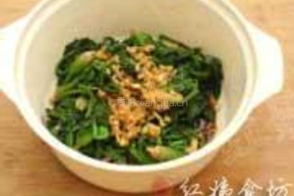 姜汁菠菜卷的做法图解7
