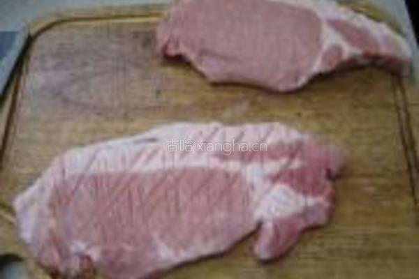 青豆猪排饭的做法图解2
