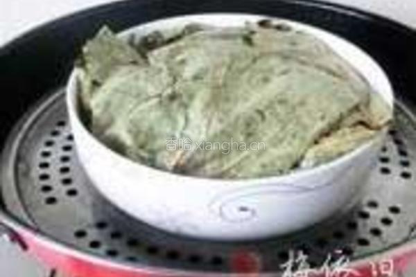 荷叶蒸滑鸡的做法图解10
