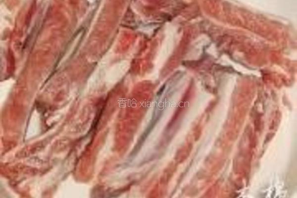 蜜汁叉烧排骨的做法图解1