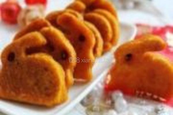 金兔南瓜饼的做法图解5