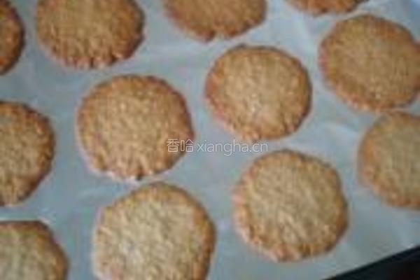 燕麦片脆饼的做法图解7