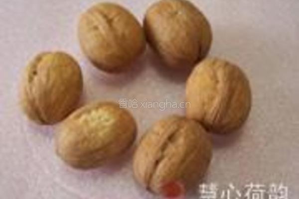 茶香陈皮卤核桃的做法图解1
