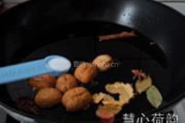 茶香陈皮卤核桃的做法图解9