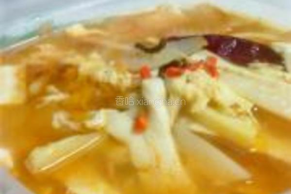 简易酸辣汤的做法图解6
