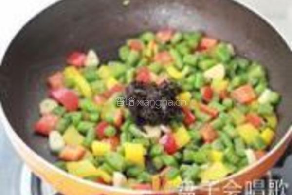 榄香四季豆的做法图解8