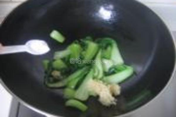 油菜银耳脆的做法图解6