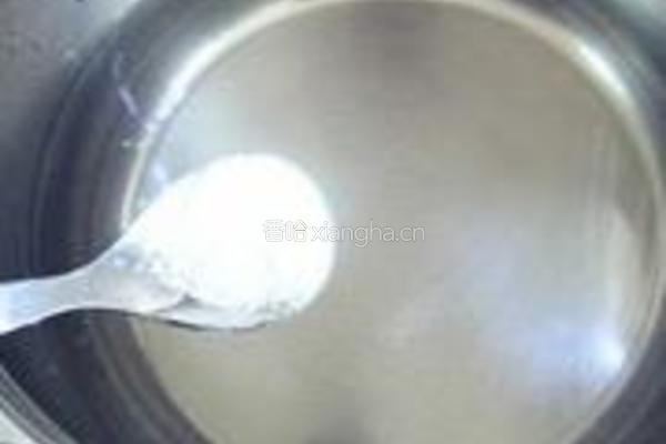 白灼豆芽茼蒿的做法图解2