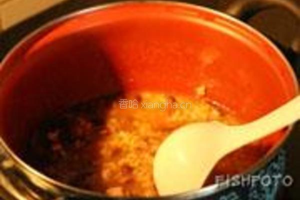 玫瑰红豆大枣糙米粥的做法图解8
