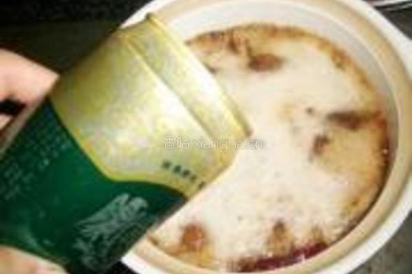 啤酒茄汁焖牛腩的做法图解9