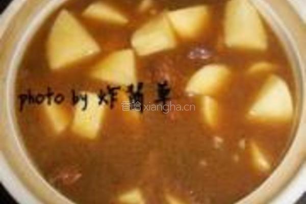 啤酒茄汁焖牛腩的做法图解11