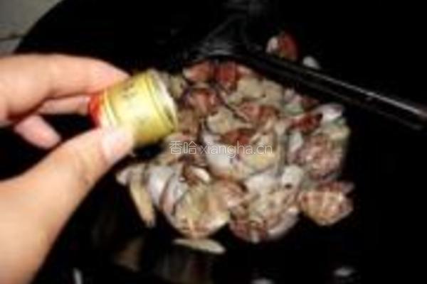 清炒花蛤的做法图解4