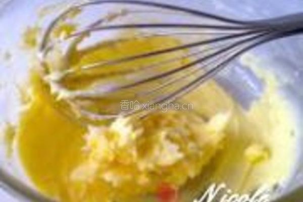 绿茶格子饼干的做法图解3