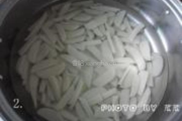炒年糕的做法图解2
