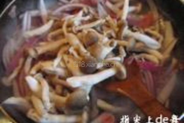 培根洋葱蘑菇的做法图解5