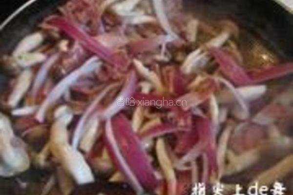 培根洋葱蘑菇的做法图解6