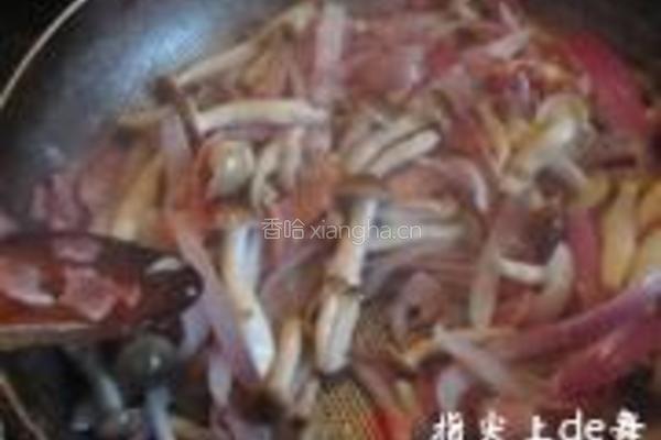 培根洋葱蘑菇的做法图解8