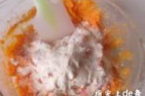 南瓜椰蓉抹茶酥的做法图解5