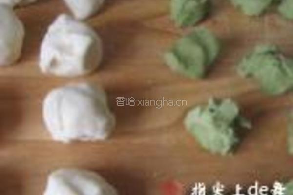 南瓜椰蓉抹茶酥的做法图解8