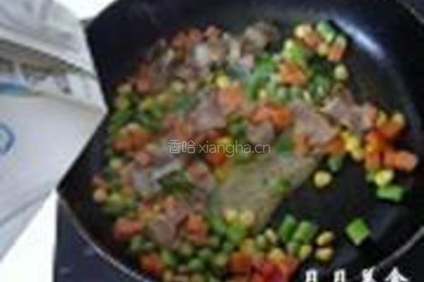培根焗饭的做法图解5